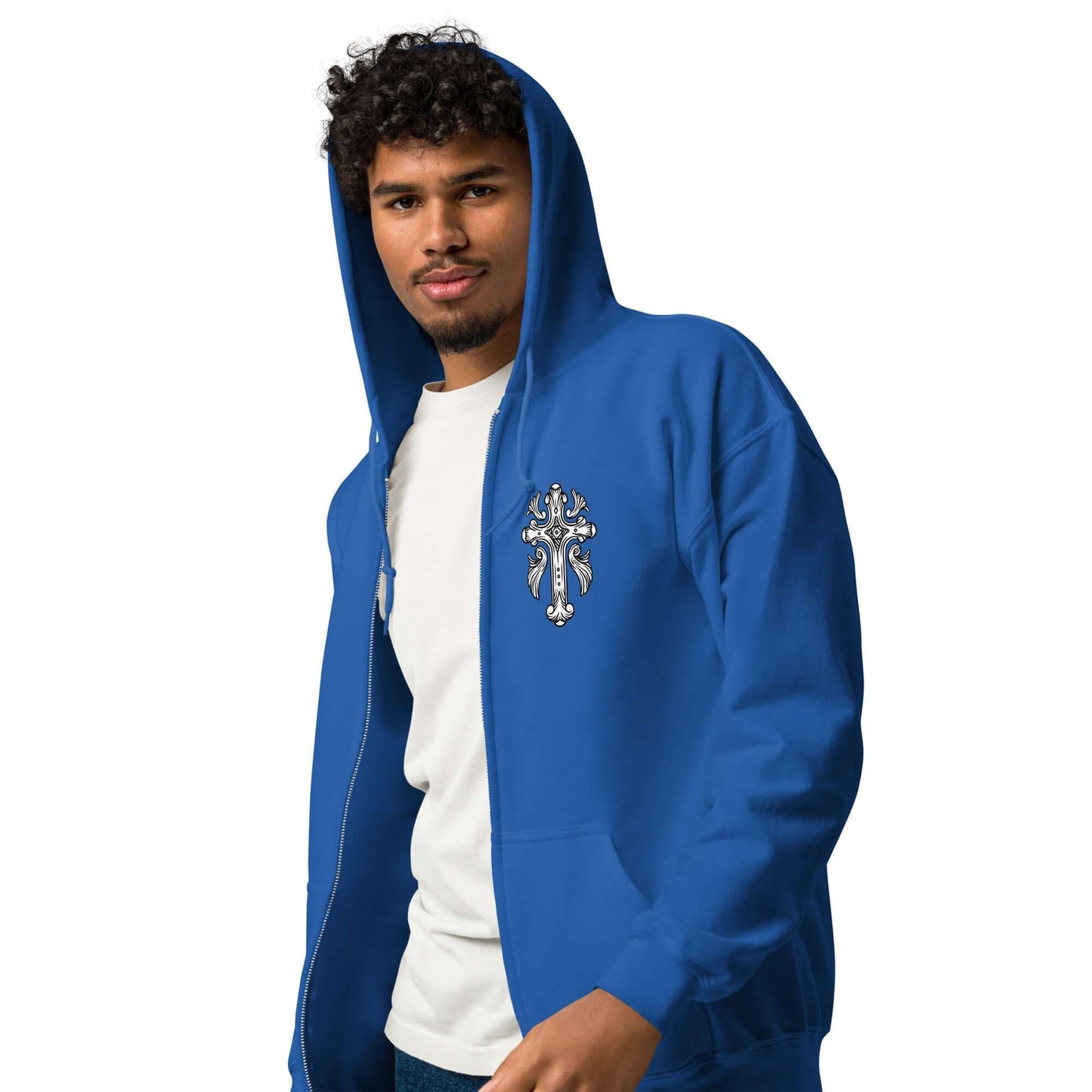 Unisex heavy blend zip hoodie