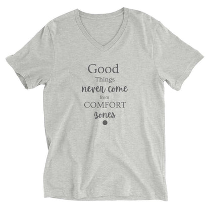 Unisex Short Sleeve V-Neck T-Shirt