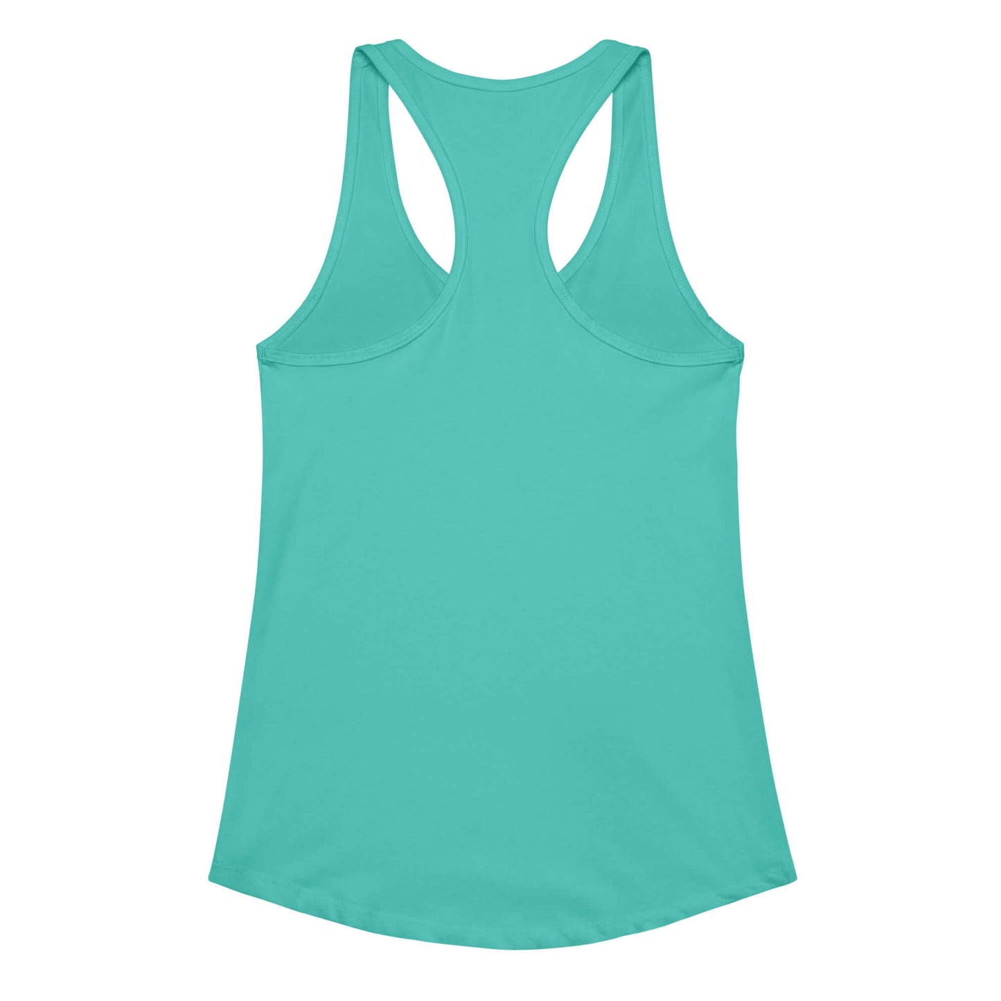 Women’s fitted racerback tank top